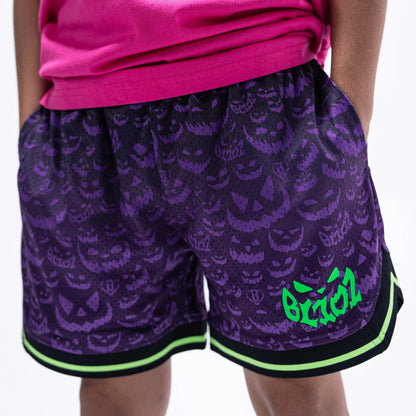 Jack O' Lantern Team Youth Shorts