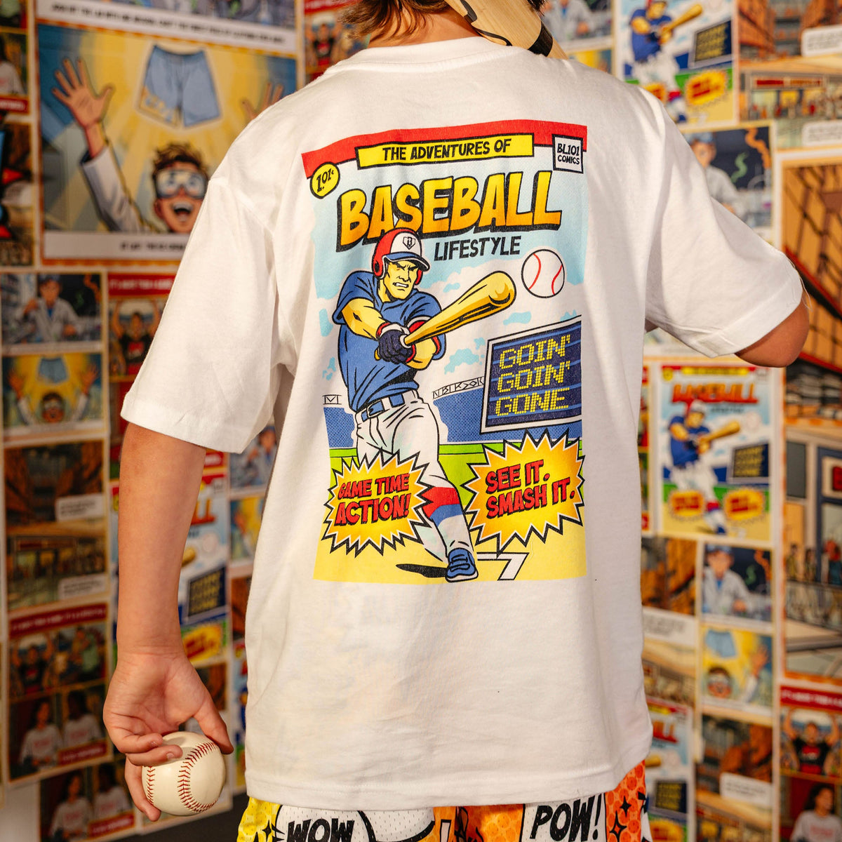 Home Run Hero Youth Tee