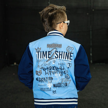 Max Clark Youth Bomber - Blue