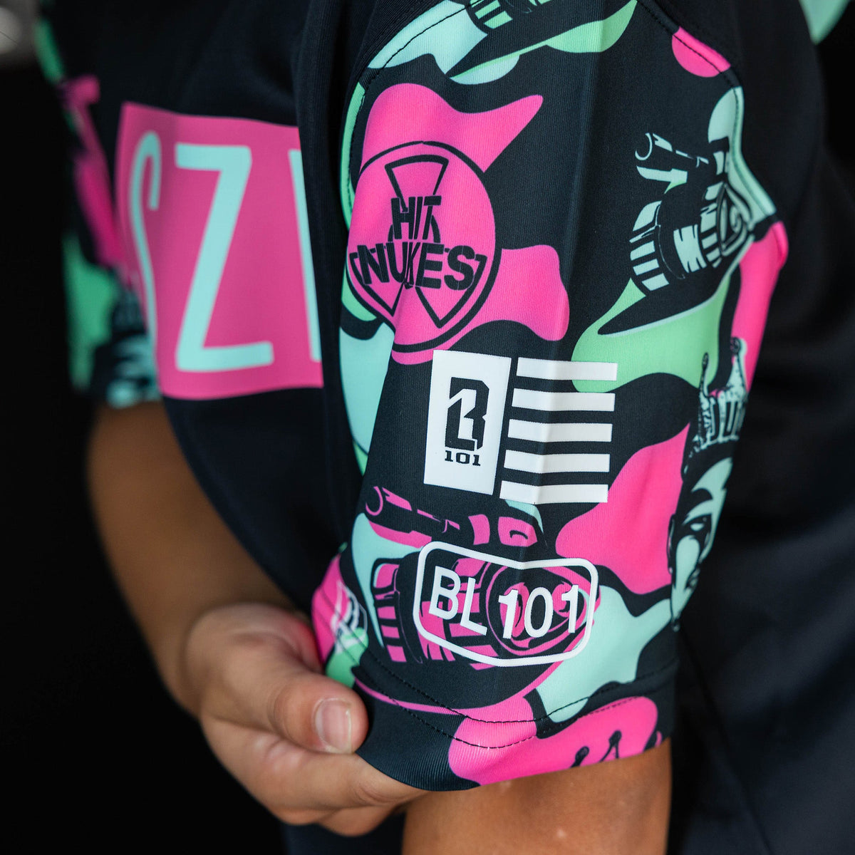 King Of JUCO BSBL-SZN Youth Short Sleeve Hoodie V3