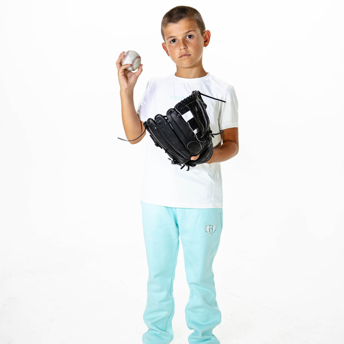 Baseline Straight Leg Youth Sweatpants - Sky Blue