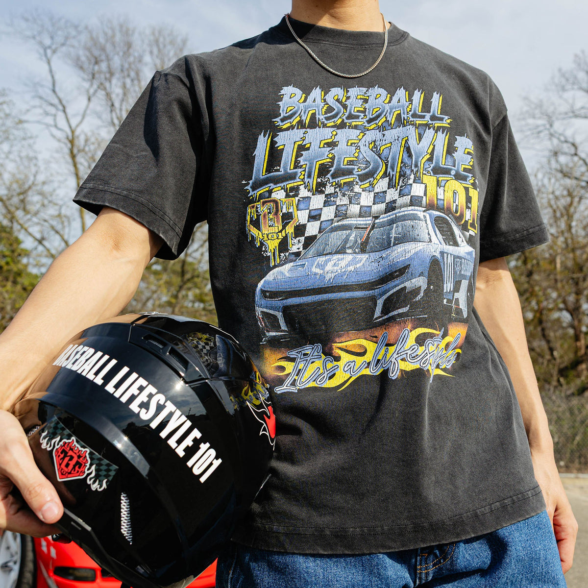 Fast Track Fielder Vintage Relaxed Youth Tee