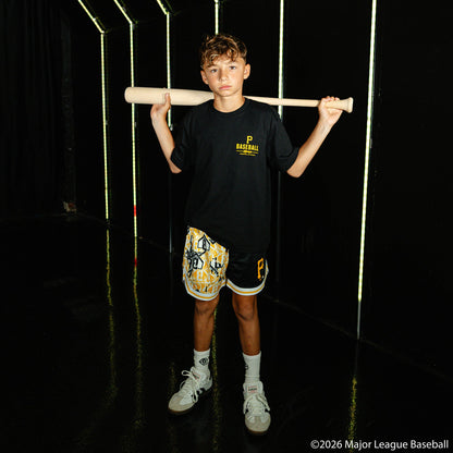 Pittsburgh Pirates Sticker Youth Court Shorts