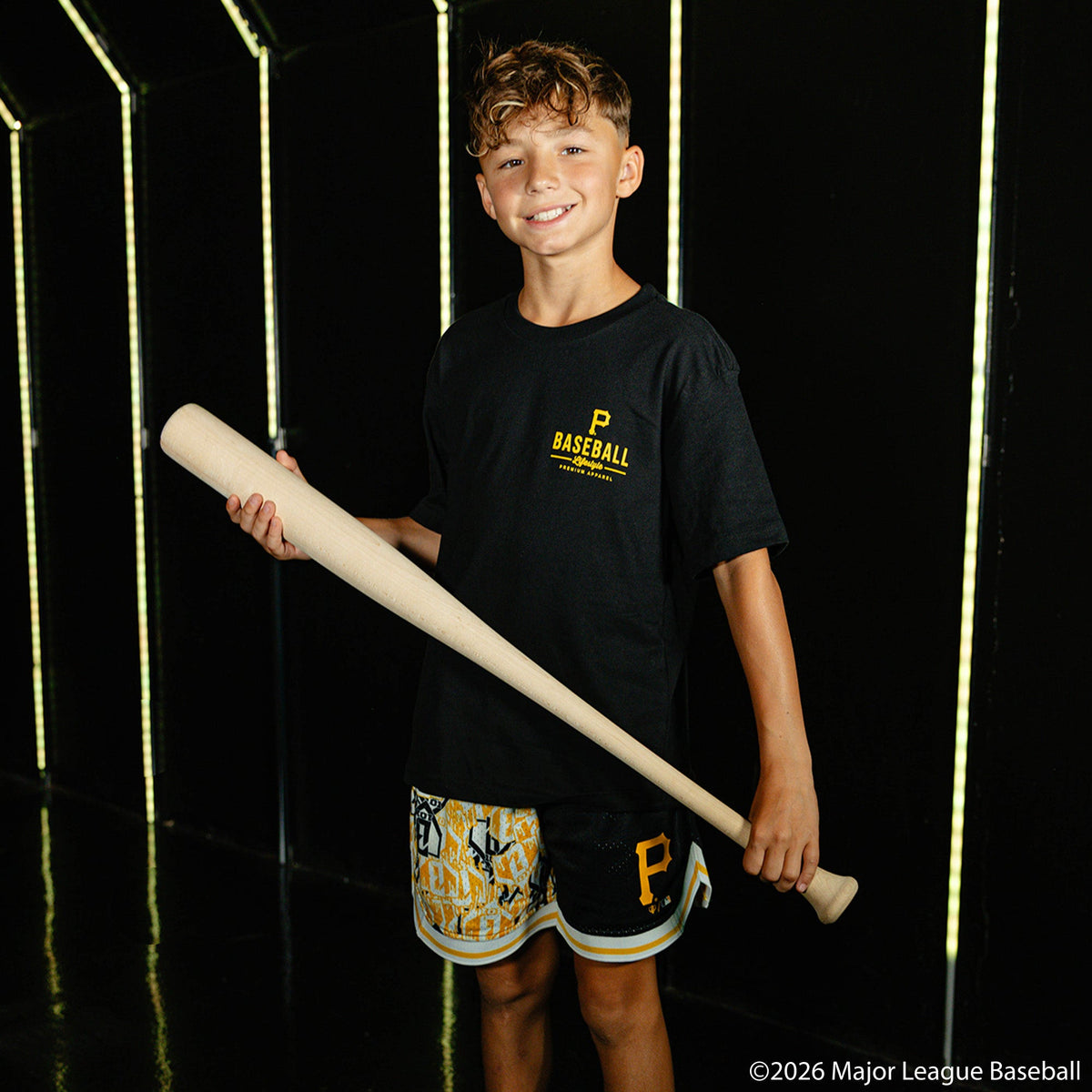 Pittsburgh Pirates Ice Cream Cap Youth Tee