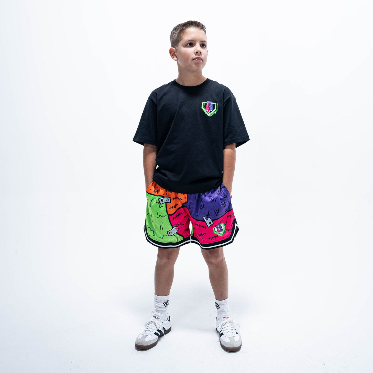 Stitched For The Show Youth Shorts