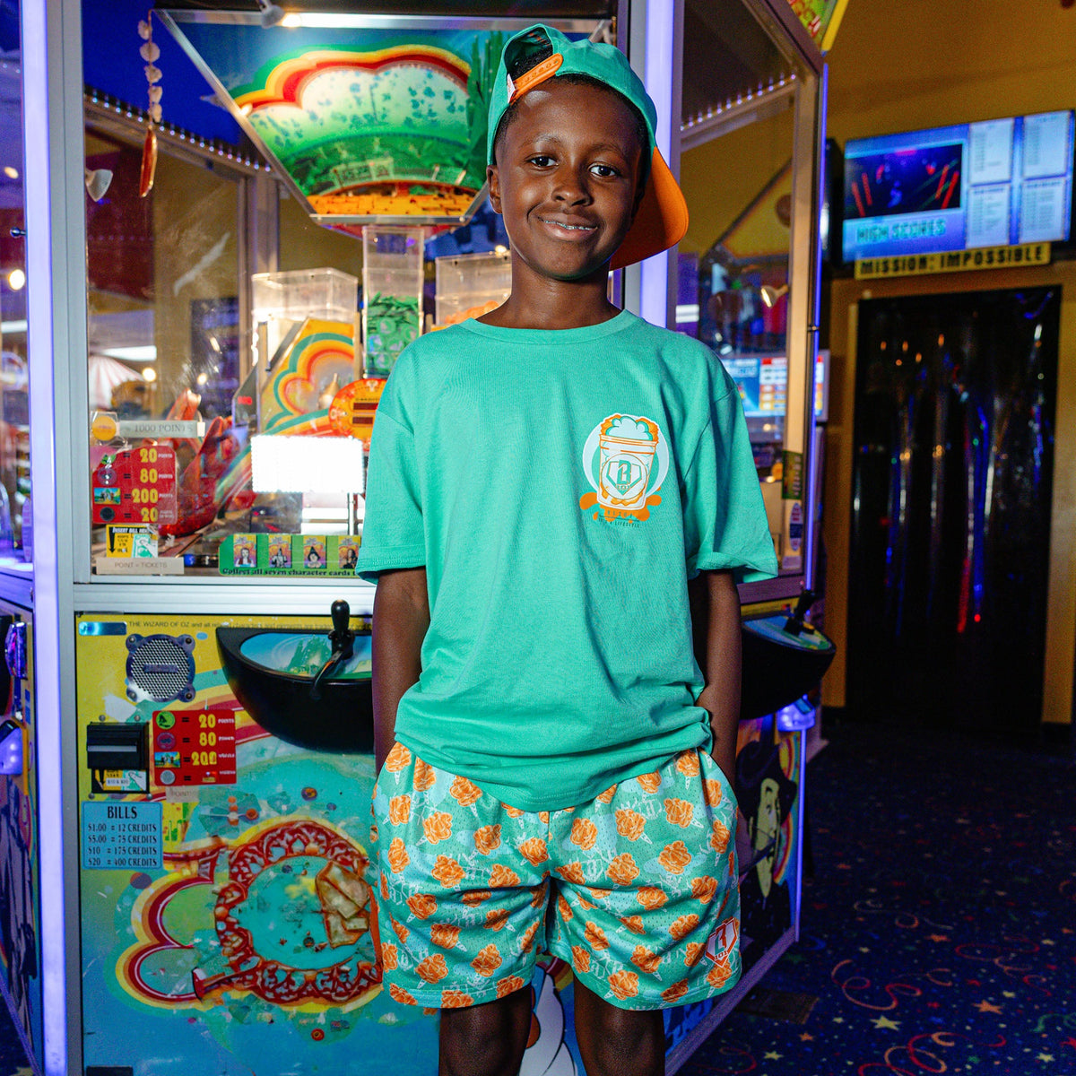Sweet Spot Youth Tee - Tangerine Freeze