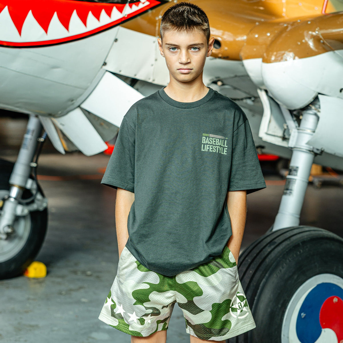 Flight Deck Youth Shorts