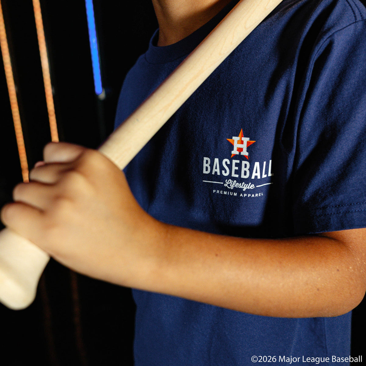 Houston Astros Ice Cream Cap Youth Tee