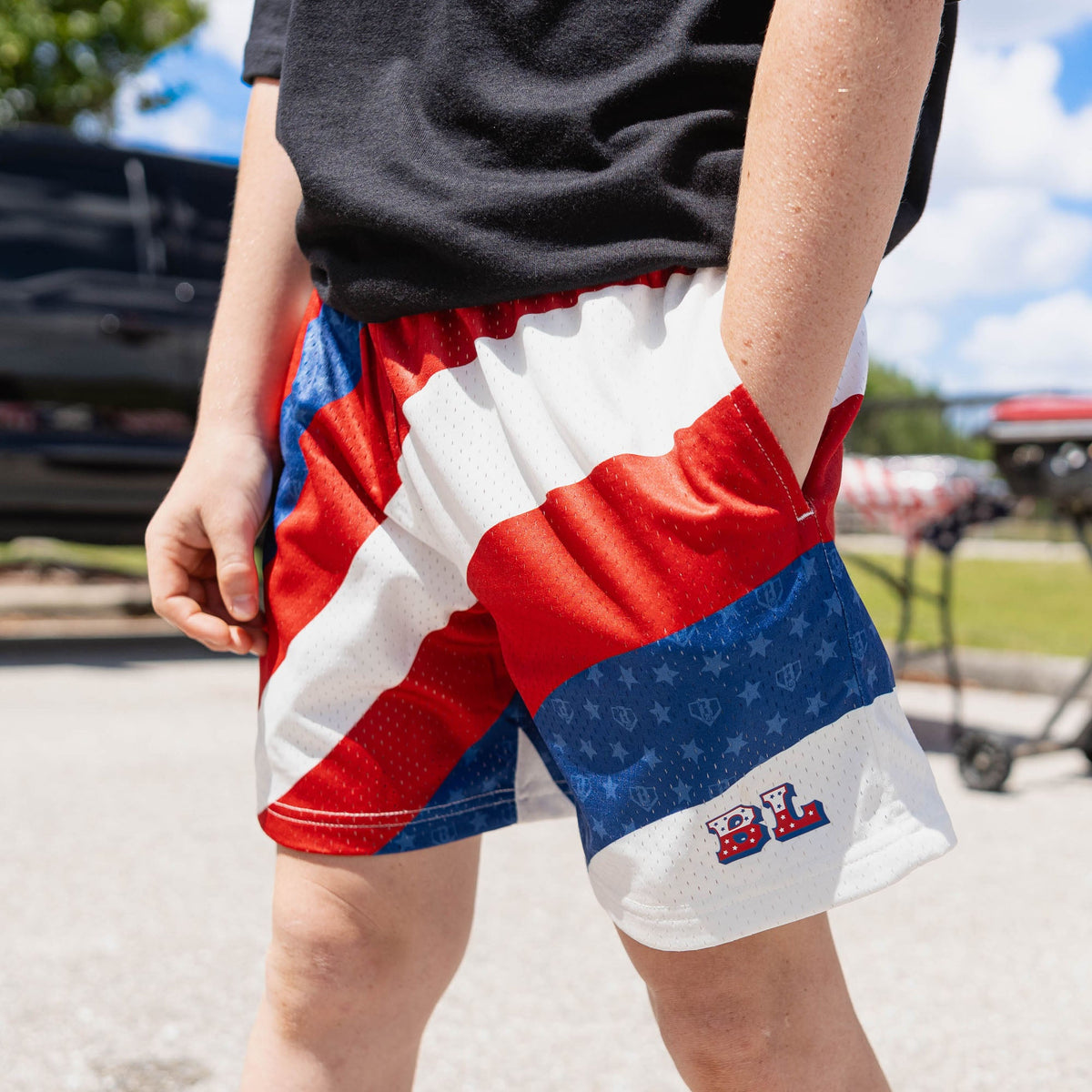 Patriot Pitch Youth Shorts