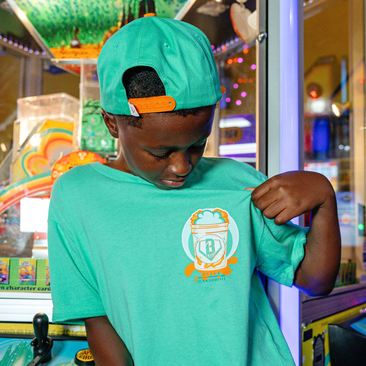 Sweet Spot Youth Tee - Tangerine Freeze