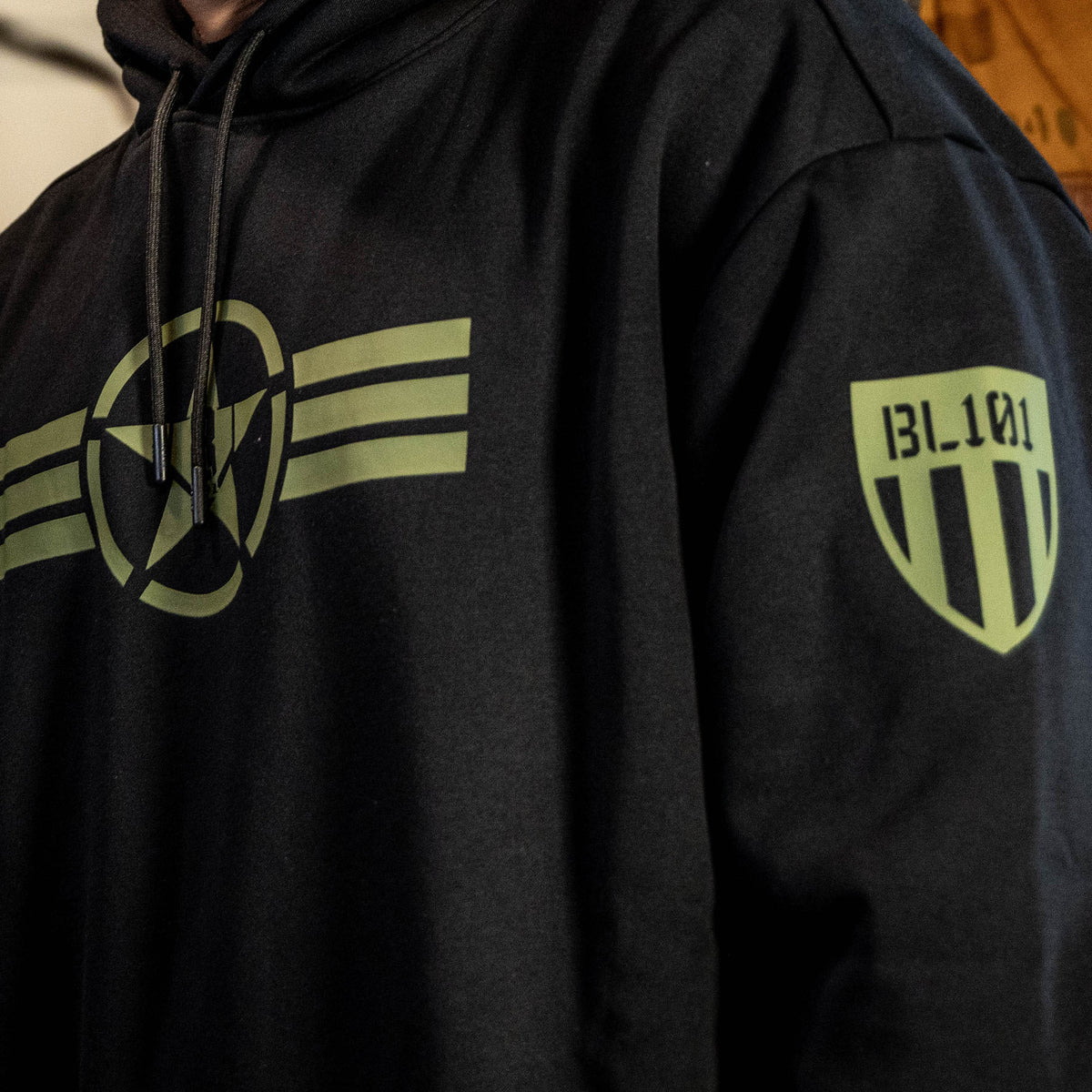 Field General Youth Hoodie - BL Black