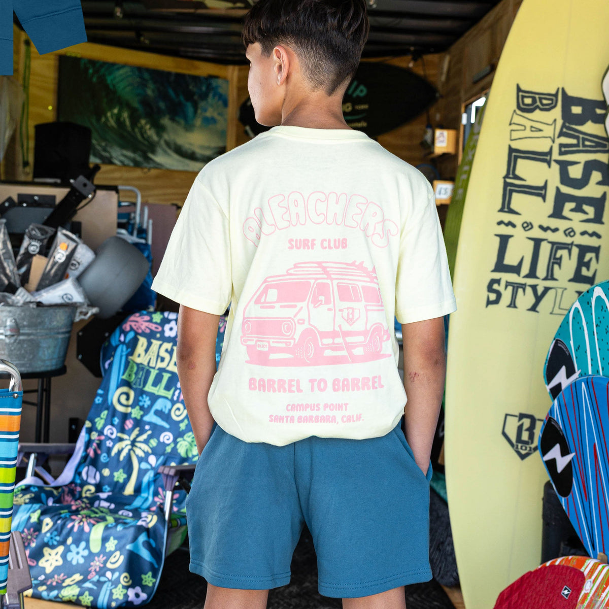 Bleachers Surf Club Youth Sweatshorts