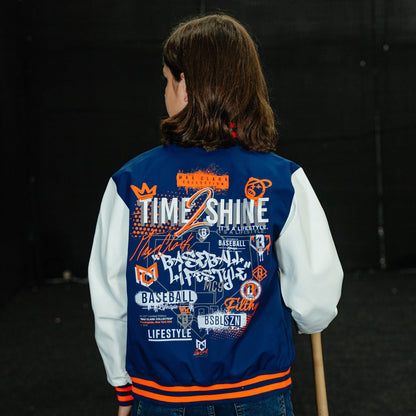 Max Clark Youth Bomber - Navy