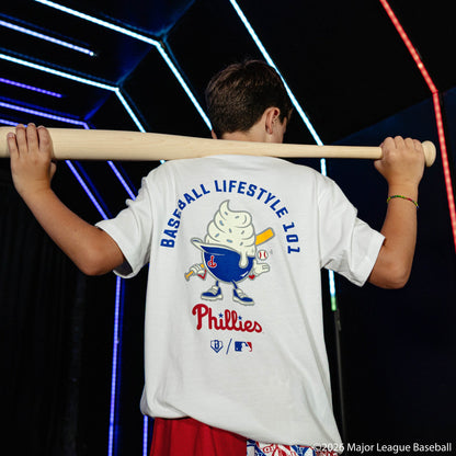 Philadelphia Phillies Ice Cream Cap Youth Tee