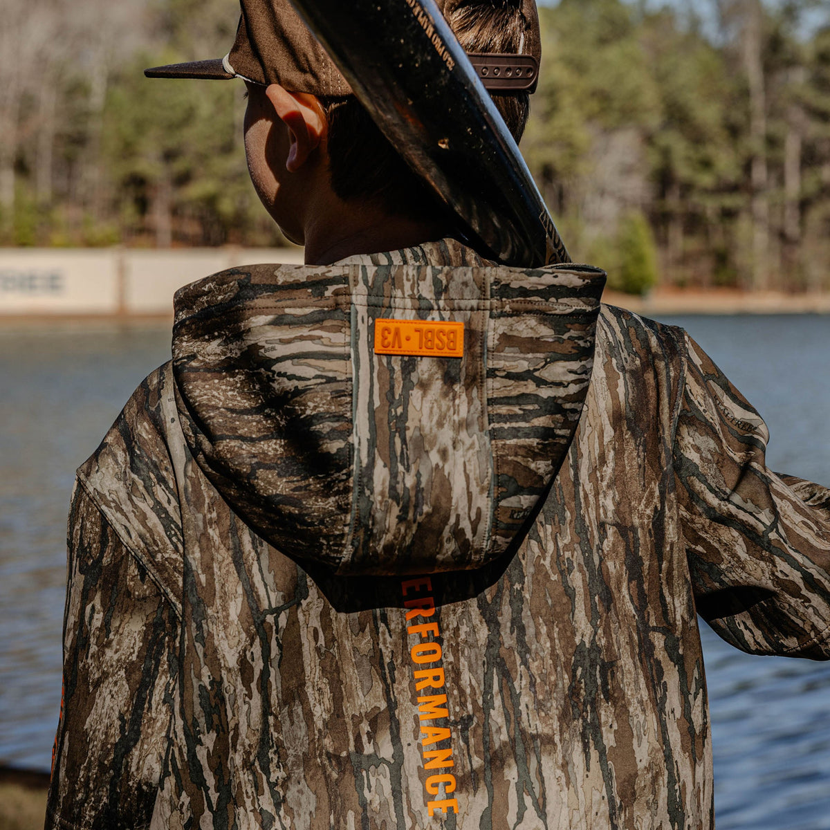 Realtree BSBL-SZN Short Sleeve Youth Hoodie V3 - Legacy