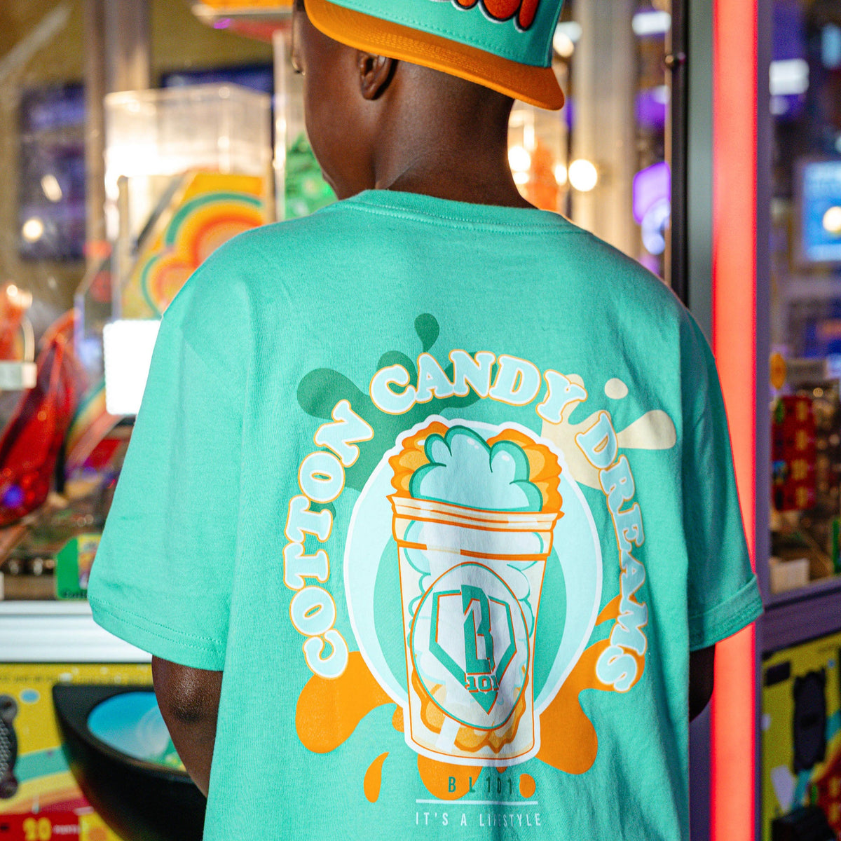 Sweet Spot Youth Tee - Tangerine Freeze