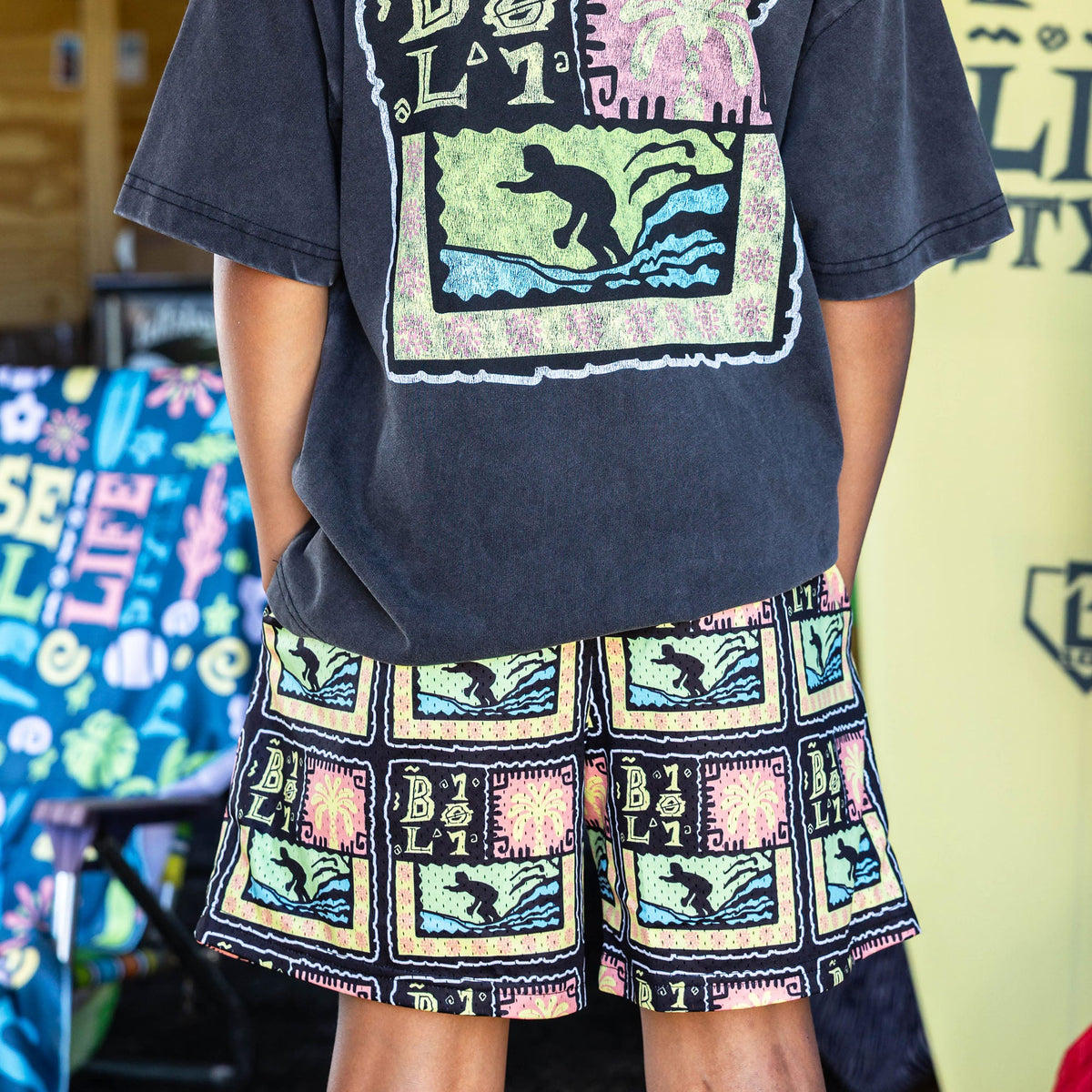 Wave Goodbye Youth Shorts