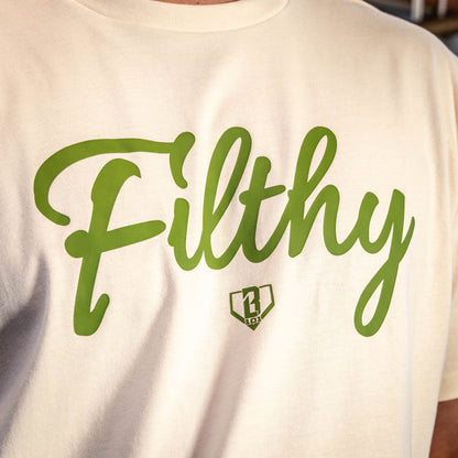 Filthy Tee - Bone/Green