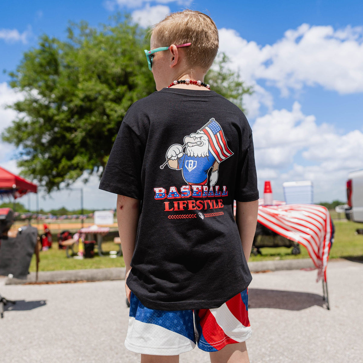 Patriot Pitch Youth Shorts