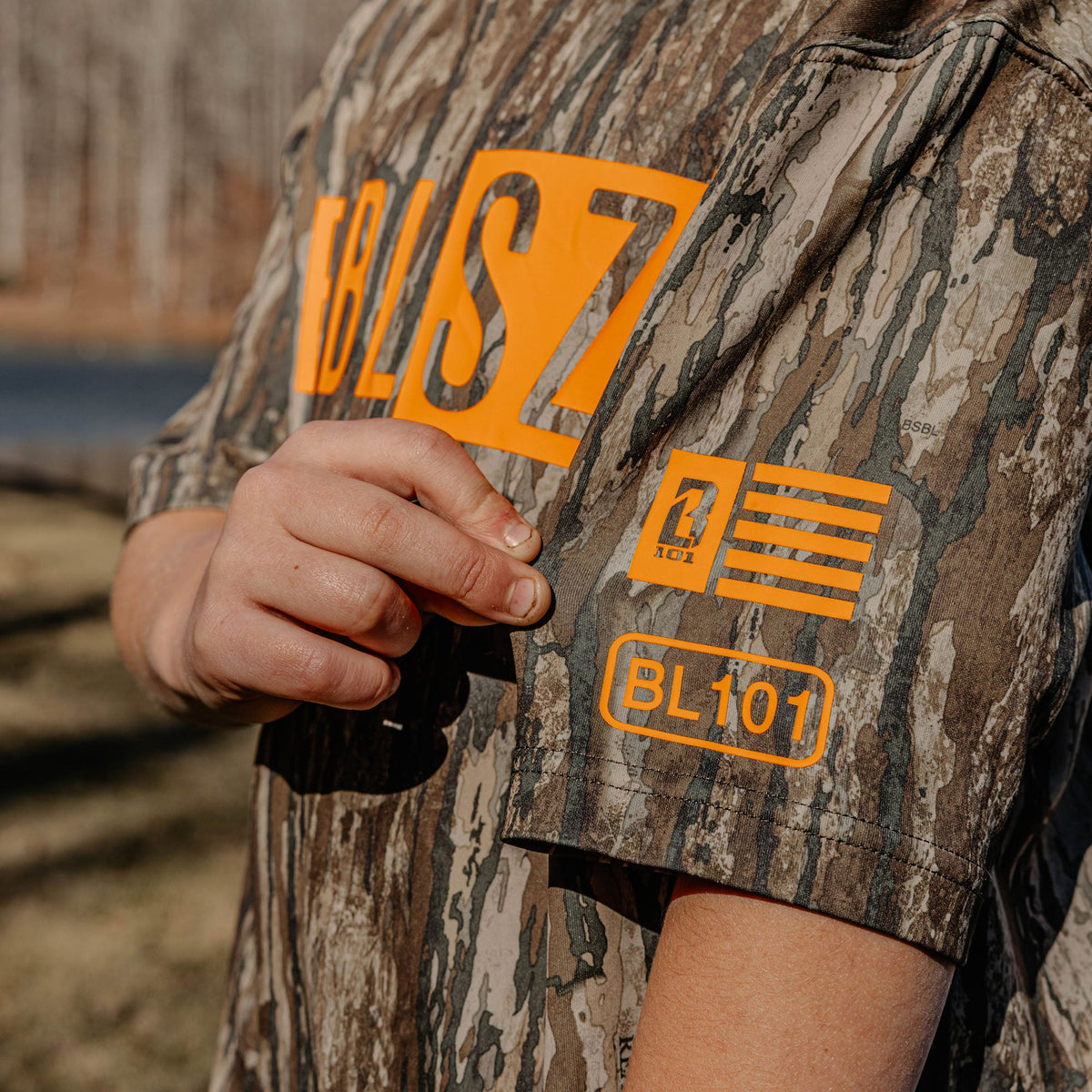Realtree BSBL-SZN Short Sleeve Youth Hoodie V3 - Legacy