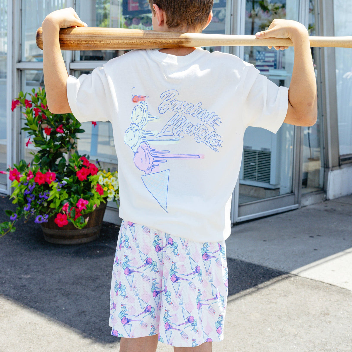 Fastball Scoops Youth Shorts