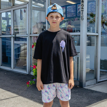 Fastball Scoops Youth Tee - Black
