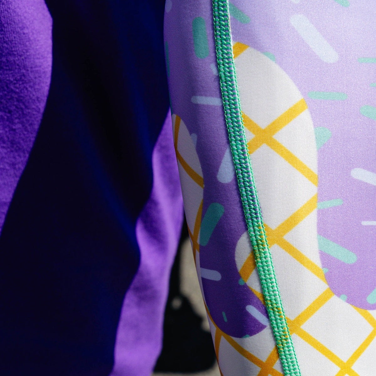 Ice Cream Arm Sleeve - Galaxy Grape