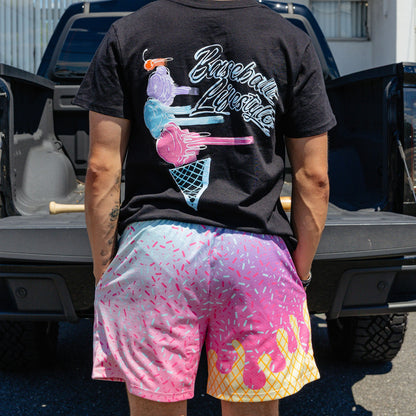 Ice Cream Shorts - Frosted