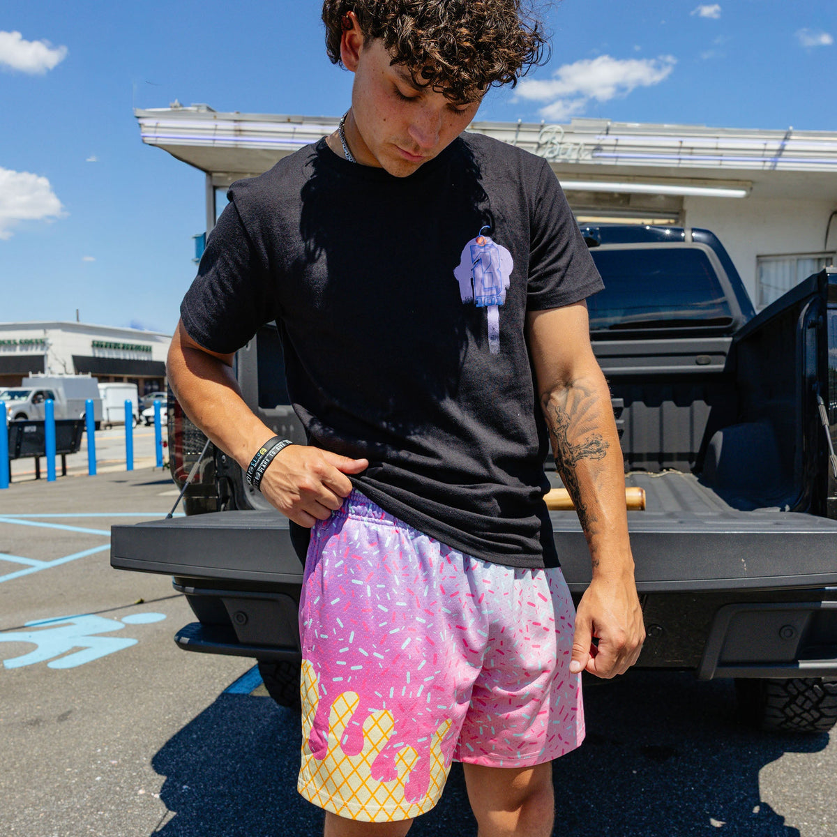Ice Cream Shorts - Frosted