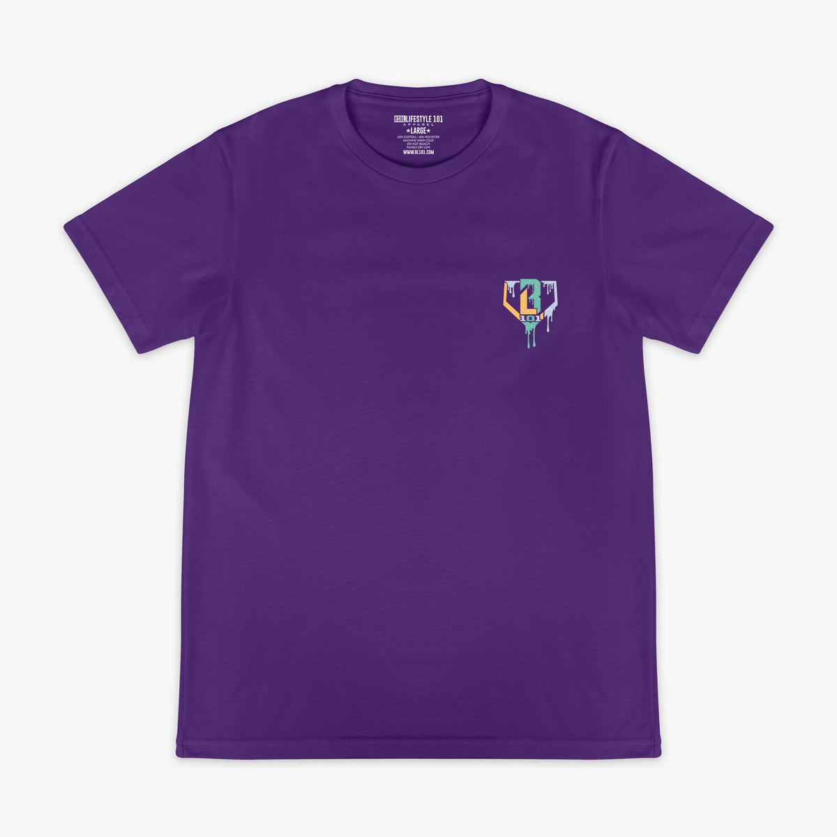 Ice Cream Tee - Galaxy Grape