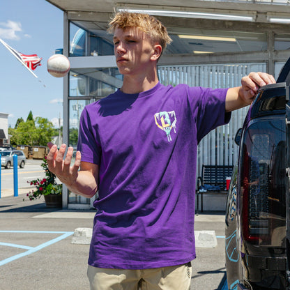 Ice Cream Tee - Galaxy Grape