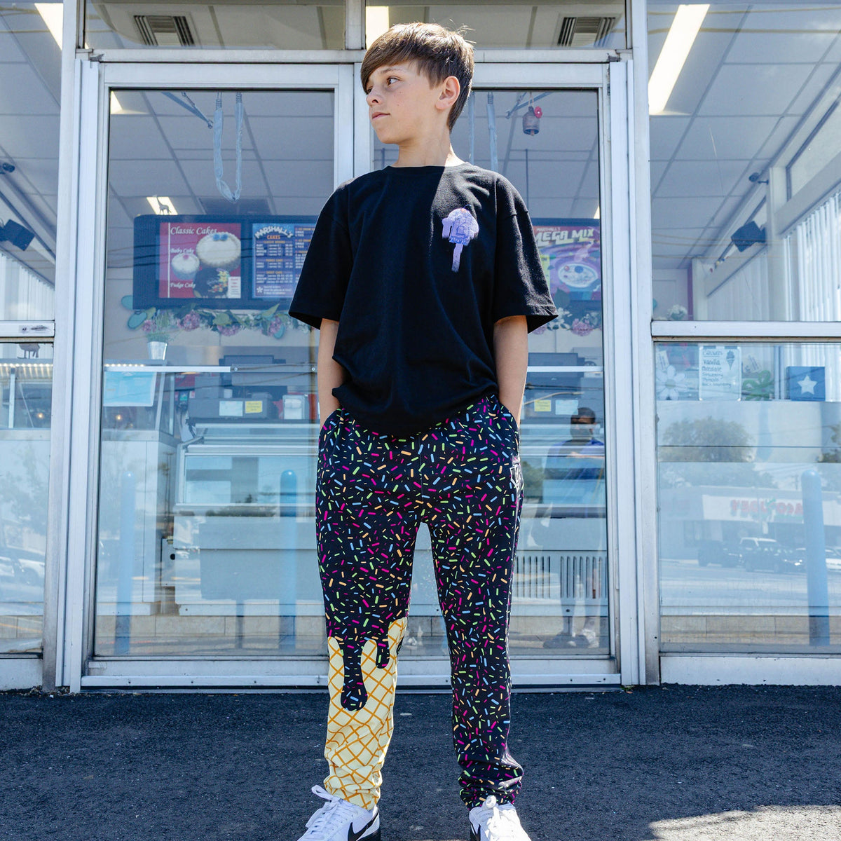 Ice Cream Youth Pajama Pants - Midnight Sundae