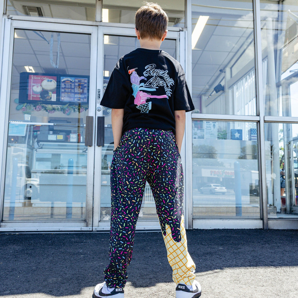 Ice Cream Youth Pajama Pants - Midnight Sundae