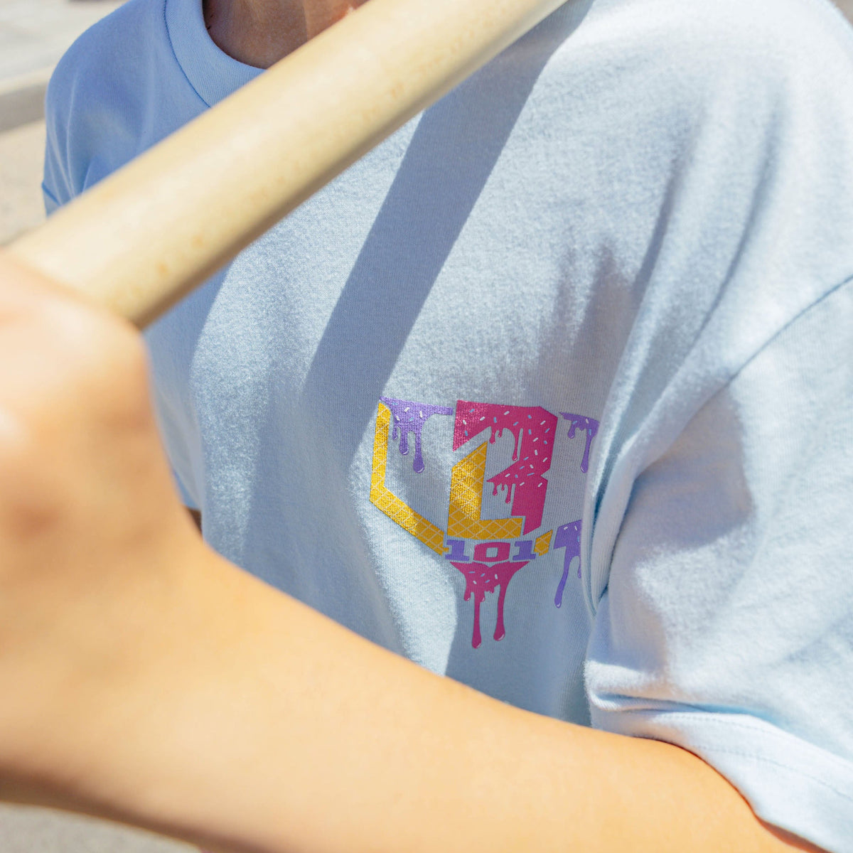 Ice Cream Youth Tee - Frosted